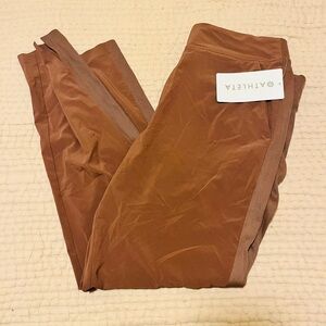 Athleta Brooklyn Ankle Pant Coffee Color